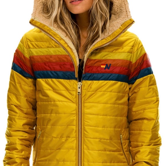 Rare Aviator Nation Trekker Puffer unisex jacket - Picture 8 of 10